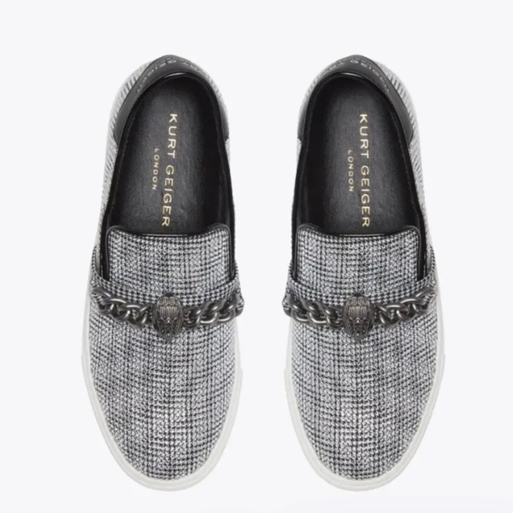 Kurt Geiger London Laney Chelsea Slip On Sneakers 40.5/9.5 - Picture 2 of 13